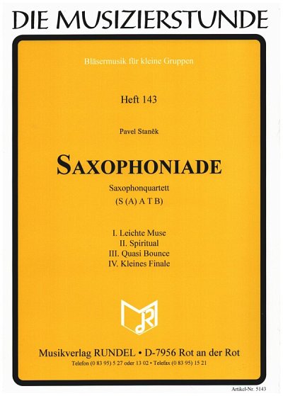 P. Stan_k: Saxophoniade, 4Sax (Pa+St)