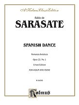 DL: Sarasate: Spanish Dance, Op. 22, No. 1 (Romanza Andaluza