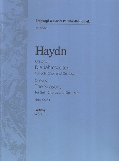 J. Haydn: Die Jahreszeiten Hob XXI:3, 3GesGchOrch (Part.)