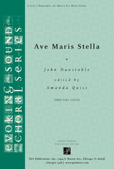 J. Dunstable: Ave Maris Stella, Ch3Klav