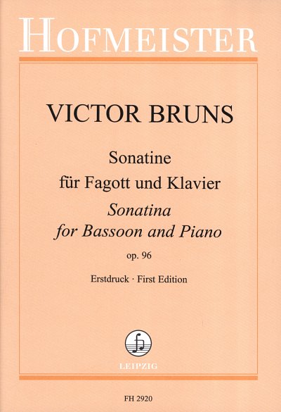 V. Bruns: Sonatine op. 96, FagKlav (KlavpaSt)