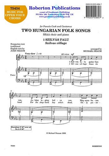 M. Neaum: Two Hungarian Folk Songs (Chpa)