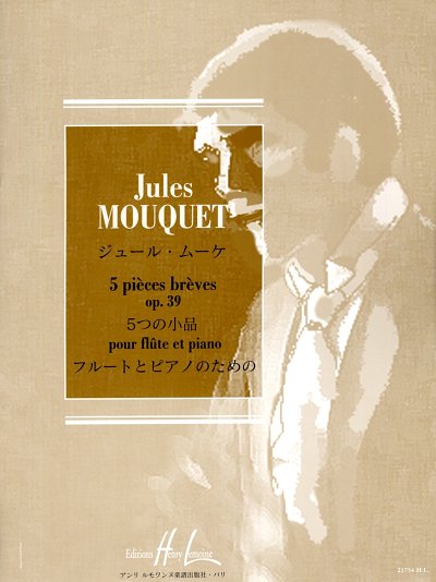 AQ: Mouquet, J.: 5 pièces brèves op. 39, FlKlav (Kl (B-Ware)