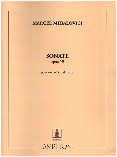 Sonate Vl-Vlc , Vc (Part.)