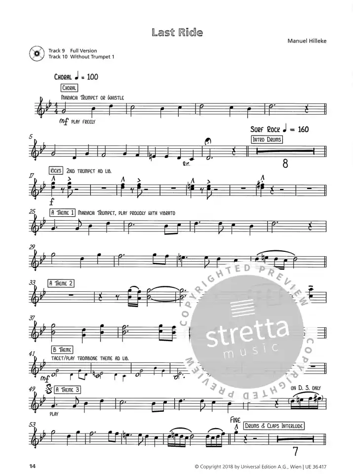 M. Hilleke: Groove Trumpet, 1-3Trp (+CD) (2)