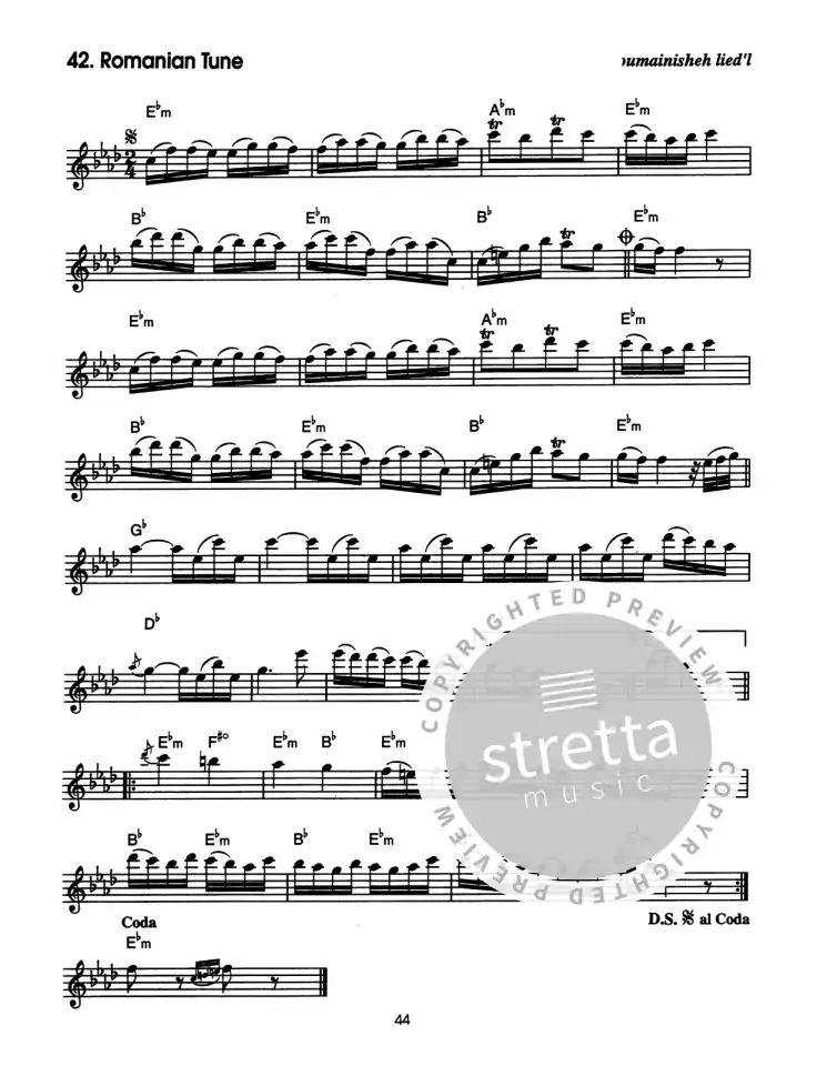 Klezmer Book 42 Klezmer Favorites for Clarinet and B-flat In (3)