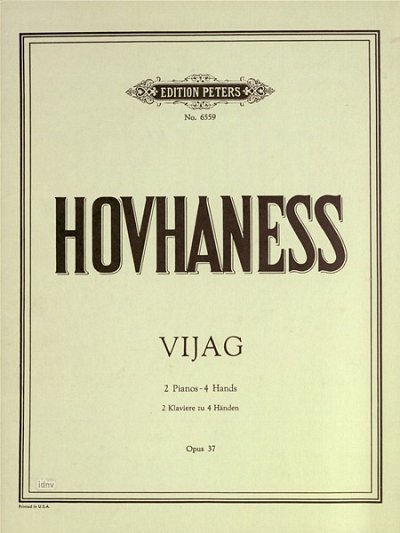A. Hovhaness: Vijag op. 37