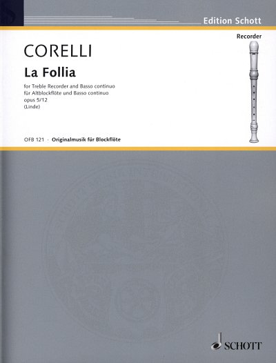 A. Corelli: La Follia op. 5/12, AblfKlav (KlavpaSt)