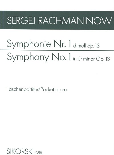AQ: S. Rachmaninow: Sinfonie 1 D-Moll Op 13 (B-Ware)