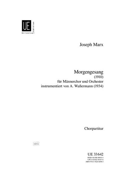 J. Marx: Morgengesang  (Chpa)