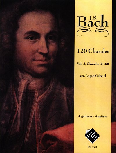 J.S. Bach: 120 Chorales vol. 2 (no. 31-60), 4Git (Pa+St)