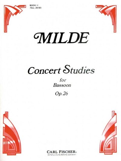 L. Milde: Concert Studies op. 26