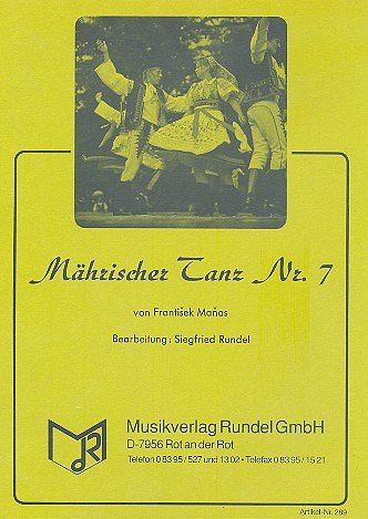 F. Manas: Mährischer Tanz Nr.7, Blask (Dir+St)