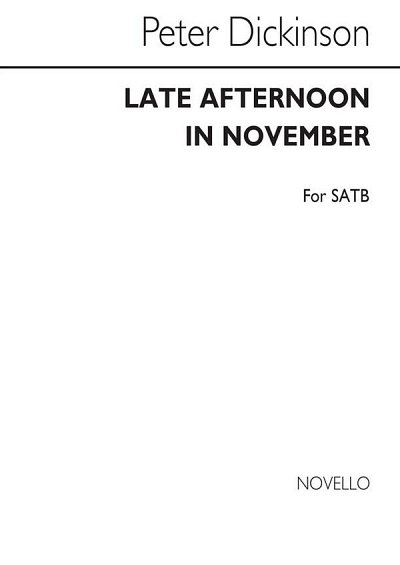 P. Dickinson: Late Afternoon In November, GchKlav (Chpa)