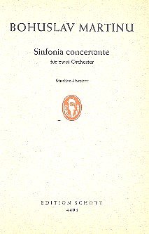 B. Martin_: Sinfonia concertante , 2Orch (Stp)
