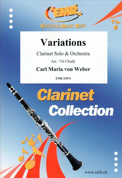 DL: C.M. von Weber: Variations, KlarOrch