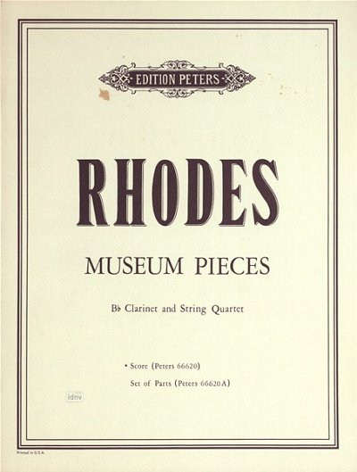 Rhodes Philip: Museum Pieces
