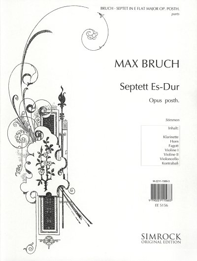 M. Bruch: Septett Es-Dur op. posth.  (Stsatz)