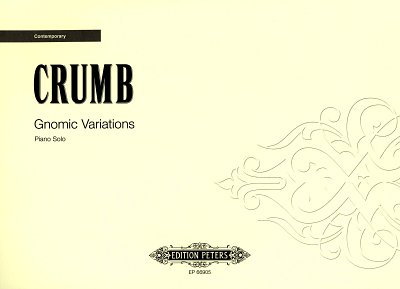 G. Crumb: Gnomic Variations, Klav