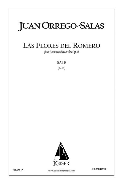 J. Orrego Salas: Las Flores Del Romero