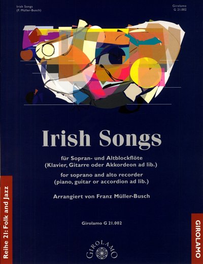 F. Müller-Busch: Irish Songs, 2BlfSA;KlGiA (Sppa)