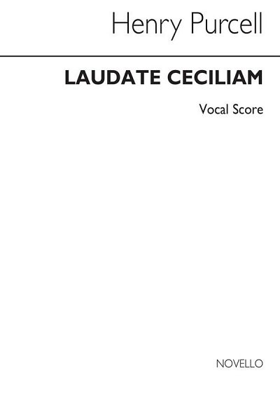 H. Purcell: Laudate Ceciliam, GchKlav (Bu)
