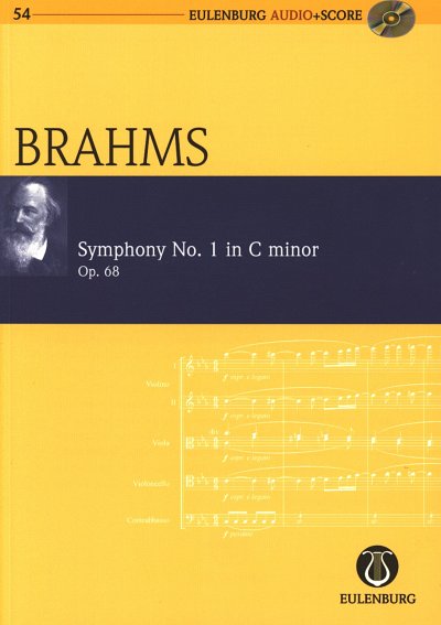 J. Brahms: Sinfonie 1 C-Moll Op 68 Eulenburg Audio Score 54