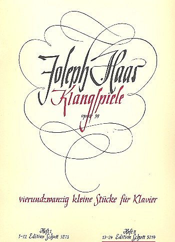 J. Haas: Klangspiele op. 99 Band 2