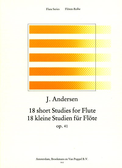 J. Andersen: 18 Kleine Studien Op.41, Fl