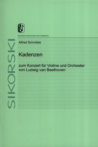 A. Schnittke: Kadenzen zum Konzert für Violine und Orc, Viol