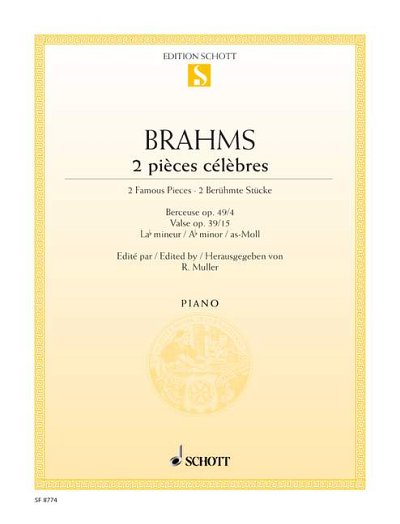 DL: J. Brahms: 2 pièces célèbres, Klav