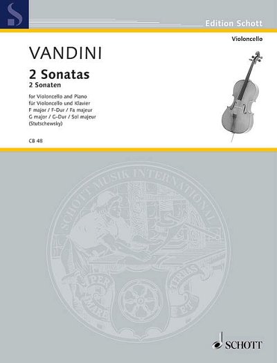 DL: A. Vandini: 2 Sonatas, VcKlav