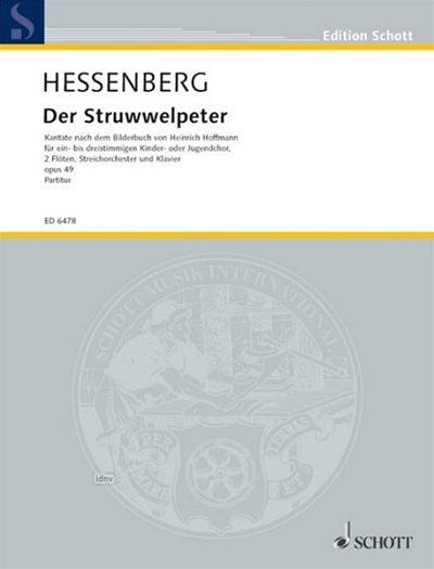 K. Hessenberg: Der Struwwelpeter op. 49  (Part.)