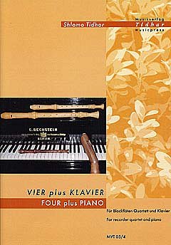 S. Tidhar: Vier plus Klavier, 4BlfKlav (Pa+St)