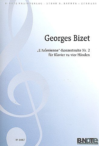 G. Bizet: 2. Konzertsuite _L_Arlesienne_ (Arr, Klav4m (Sppa)