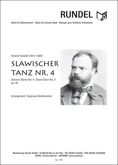 Antonín Dvorak (Dvořák): Slawischer Tanz Nr. 4