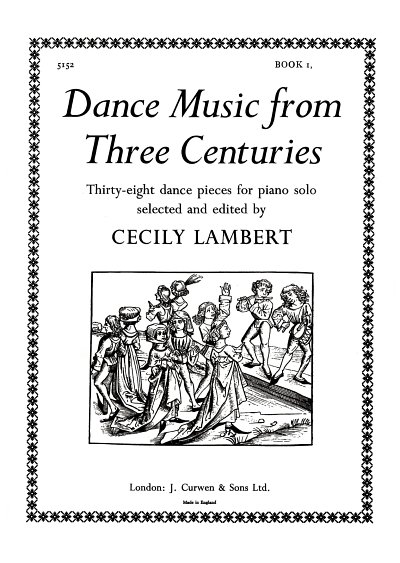 Dance Music From Three Centuries Book 1, Klav