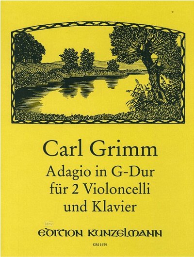 C. Grimm: Adagio G-Dur, 2VcKlav (KlavpaSt)