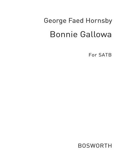 Hornsby, G F Bonnie Gallowa', GchKlav (Bu)