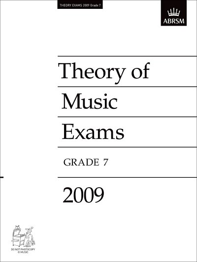 Theory of Music Exams, Grade 7, 2009