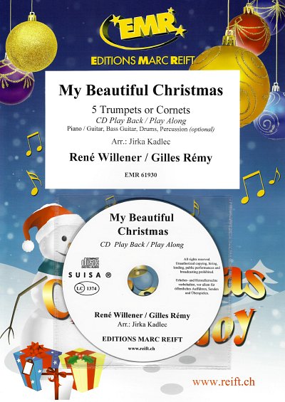 R. Willener: My Beautiful Christmas, 5Trp/Kor (+CD)