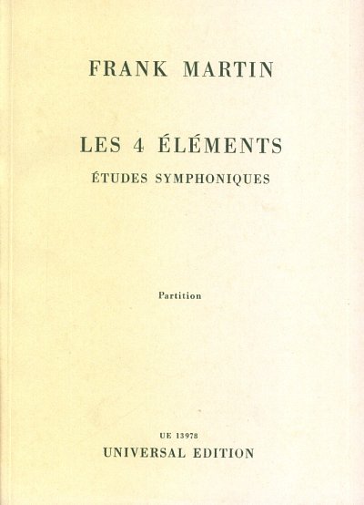 F. Martin: Les quatre Éléments