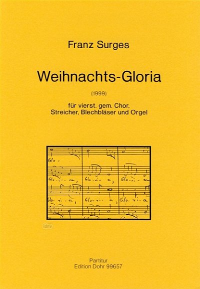 F. Surges: Weihnachts-Gloria (Chpa)