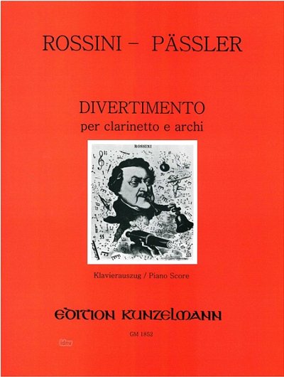 G. Rossini y otros.: Divertimento für Klarinette B-Dur