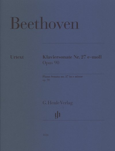 L. v. Beethoven: Klaviersonate e-Moll Nr. 27 op. 90, Klav