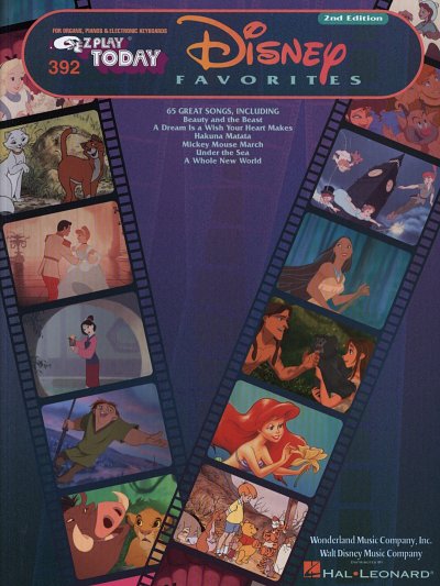 Disney Favorites - 2nd Edition, Klav/Keyb