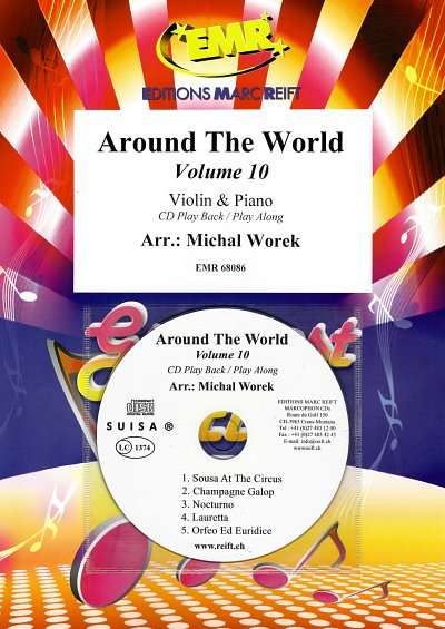 M. Worek: Around The World Volume 10, VlKlav (+CD)