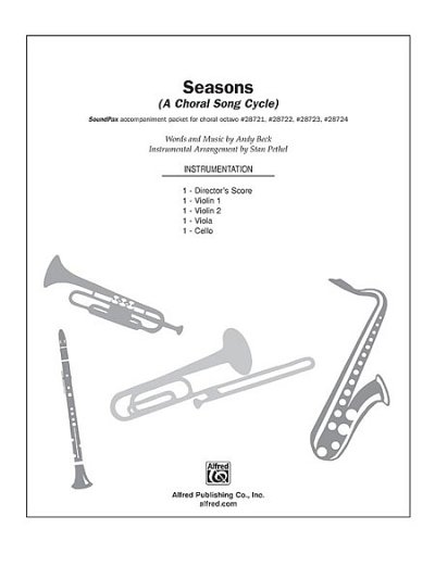 A. Beck: Seasons (A Choral Song Cycle), Ch (Stsatz)
