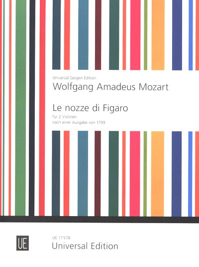 W.A. Mozart: Le nozze di Figaro KV 492 , 2Vl (Sppa)