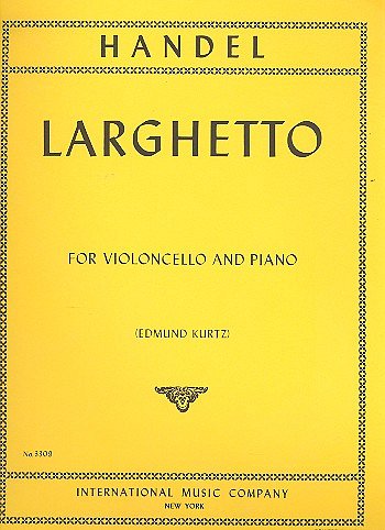 G.F. Händel: Larghetto (Kurtz) (Bu)